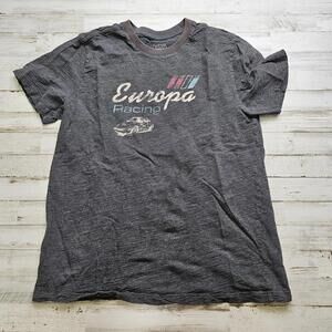 Fossil EUROPA RACING Graphic Tee LG T-Shirt Cotton - Gray